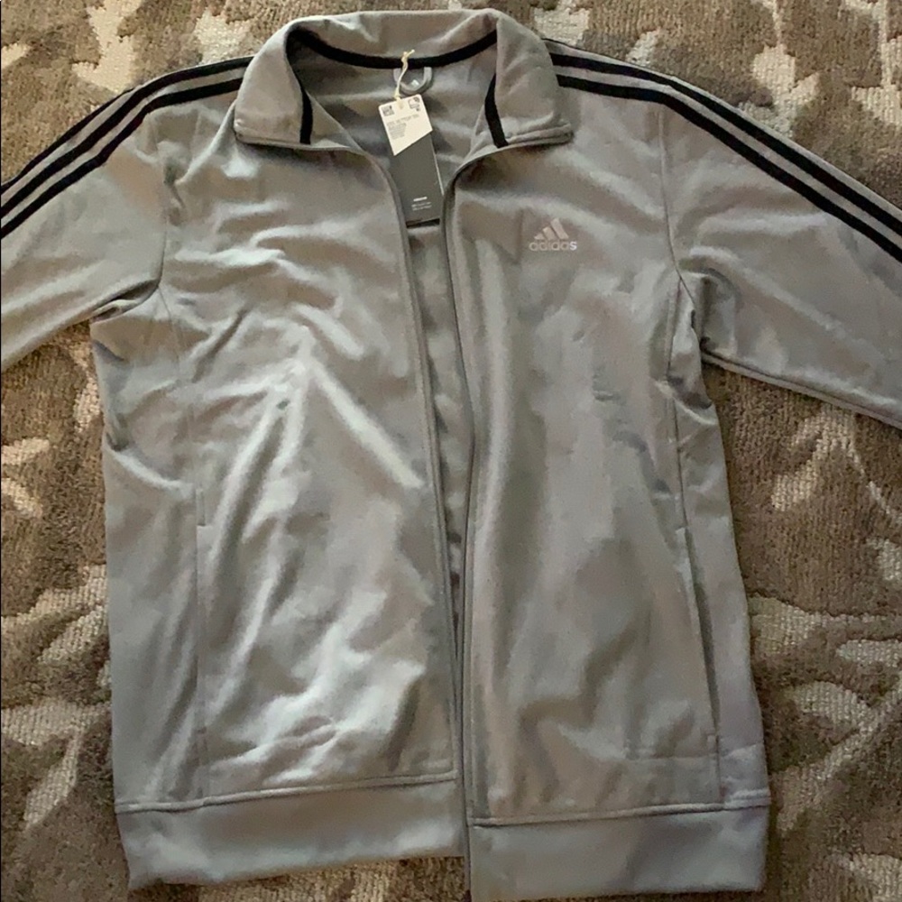 Adidas Track Suit Heather Gray